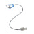  luz LED USB para el ordenador portátil (plata)