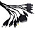  10 i en universell USB-lader kabel kit