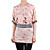  Beaded V Neckline Half Sleeves Tunic T-shirts / Women's T-shirts (8502BD005-0736)