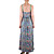  Colorful Stripes Camisole Neckline Dress / Maxi Dresses / Women's Dresses (1801BD016-0736)
