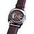  Stylish Black Leather Band Man's Wrist Watch