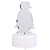  Charming Penguin Shaped Colorful LED Night Light (3xAG13)