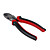  JIUGONG Cutting Pliers, black with red handle
