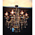 MORAY - Lampadario a candela in cristallo con 8 lampadine