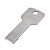  Memoria USB de 8GB Con Aspecto de Llave - Plateada