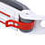  pistola pistola deportiva para wii (blanco)