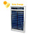  1.600 mAh Cargador solar para móviles, cámaras y reproductores de MP3/MP4 (qw105)