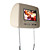  1 pc 7 "poggiatesta con lettore dvd di gioco wireless - sd - usb - ir - 668 (szc5569)