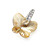  brillante de cristal y plata de ley 925 con platinados colgante (0801-10267-10273). más colores disponibles