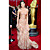  Demi Moore gaine / colonne bretelles balayage / pinceau train organza robe de soirée sans manches Oscar / (fsm0642)