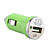  700mA sigaretta auto adattatore USB alimentata / caricatore (12V/24V DC)-verde