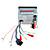  7 "del coche de la pantalla táctil digital de 2 din dvd-radio-dvb-t-bt-control de iPod-gps-dirección (szc5660)