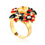  Blume authentischen julieprs exquisite ring-verstellbar