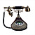  Téléphone antique de résine (0666-m-09a)