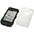  iPhone 4 Beschermhoesje  +  Screenprotector (Wit)
