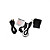  v23 mini quad doble tarjeta de banda de TV de pantalla táctil del teléfono celular negro (tarjeta de 2GB TF) (sz09890078)