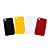  Silicone Protective Case for iPhone 4 - Grid (4 Colors Per Pack) 6#
