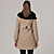  mantón de mangas babero estilo largo abrigo de cuello redondo / abrigos de mujer (ss-B-0736771)