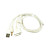  3-in-1 USB 3.5mm AUX Audio/Data/Charger Cable for iPod, iPhone and iPad (White)