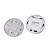  Lámpara LED con Sensor de Movimiento de Montura de Pared de 6 LED PIR Plateada