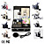  Tattoo Kit Pro 8 Guns Power Tip Needles Skin Ink Supply