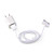  3-in-1 AC/Car Charger/Cable Kit for iPhone 3G/3GS/4 (White)