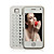  Yphone 168 Dual Card QWERTY TV WIFI JAVA 3.2 Inch Touch Screen Cell Phone White(2GB TF Card)