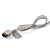 afstandsbediening en de Nunchuk controller + case voor de wii (wit)