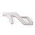  oem zapper licht pistool controller voor wii / wii u (wit)