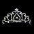  legering med tjekkisk rhinestones bryllup tiara