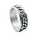  Man`s Vehicle Wheel`s Chain Titanium Steel Ring