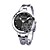  elegante reloj de cuarzo japonés Kimio de las mujeres con 4 frente a la hoja del trébol