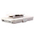  étui + étui clip ceinture combo pour iphone 4 (blanc)