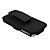  Skal + Hylster Bælte Clip Combo Cover til iPhone 4 (sort)