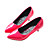  Leatherette Upper Kitten Heel Closed-toes Party Shoes.More Colors Available