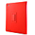  Etui de Protection Rigide en Cuir PU avec Support pour iPad 2 Seconde Génération - Rouge