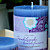  lavendel pijler eenheid kaarsen (set van 3 stuks)