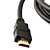  1.5m guldbelagt HDMI-kabel