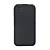  Hard Rubber Leather Case for iPhone 4 Black