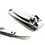  rustfrit Stee manicure kit (5pcs-rose rød)