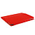  Etui de Protection Rigide en Cuir PU avec Support pour iPad 2 Seconde Génération - Rouge