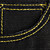  kølige blå jean jeans ærme taske tilfældet for iPad 2 2. generation