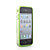  Bumper Frame Case for Apple iPhone 4 with Metal Button(Green - Translucent)