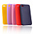  Custodia in silicone per iPhone 4 (5 pezzi) - Colori casuali