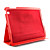  Ultra-Slim schützende Ledertasche und stehen für Apple iPad 2 - rot