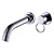  Contemporary Solid Brass Bathroom Sink Faucet (Wall Mount)