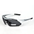 occhiali da sole occhiali 5 UV400 lente polarizzata di sicurezza con cornice d'argento