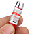  2 in 1 led & rode laser pointer zaklamp met sleutelhanger rood