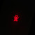 5 in 1 Laserpointer mit 2 LED und Schlüsselanhänger , 1m Weite, 650nm (Silber)