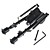  21cm universele stalen geweer bipod voor geweren (universele mount) s8606 (11190303)